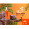 NATRY FACIAL WASH ( ZINC SULFATE + THYME EXT. + TEA TREE OIL + SALICYLIC ACID + PANTHENOL + GLYCERIN ) 250 ML BOTTLE